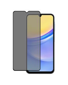 Privacy Full Cover Tempered Glass for Samsung Galaxy A15