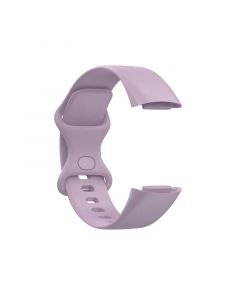 Silicone Strap for Fitbit Charge5(103 108mm)(Lavender)