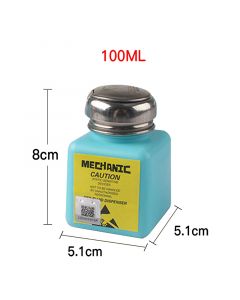 Plastic Liquid Alcohol Bottle(ESD FLUID DISPENSER)(100 ML)