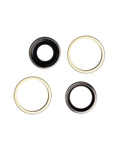 Back Camera Lens With Bracket for iPhone 11(Yellow)