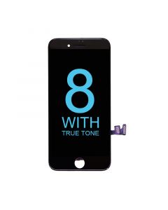 LCD Assembly for iPhone 8 (With True Tone) (Premium) (Black)