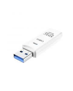 High-Speed USB 3.0 SD/Micro SD Card Reader(White)