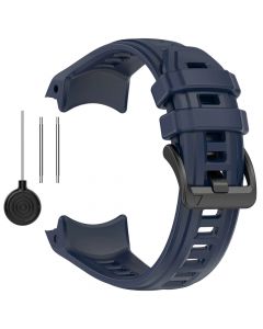 Silicone Strap for Garmin Instinct 3(50mm)(Navy Blue)
