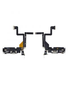Charging Port Flex Cable for iPhone 14 Pro (Silver)