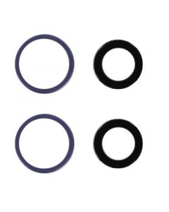 Back Camera Lens With Bracket & Bezel for iPhone 12 / 12 Mini (Purple)