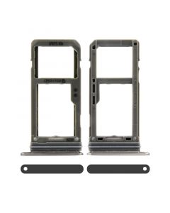Sim Card Tray and MicroSD Card Tray for Samsung Galaxy S8/Galaxy S8 Plus(Gray)
