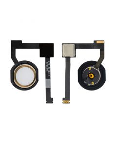 Home Button With Flex for iPad Pro 12.9" (1st Gen)/Air 2 (Gold)