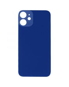 Back Glass Cover for iPhone 12 Mini (for iPhone/Large Camera Hole) - Blue