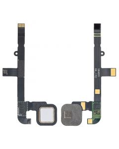 Home Button With Flex Cable for Moto Z Play Droid (XT1635) (White)