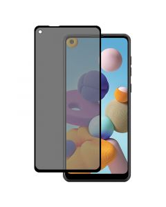 Privacy Full Cover Tempered Glass for Samsung Galaxy A21(A215/2020)